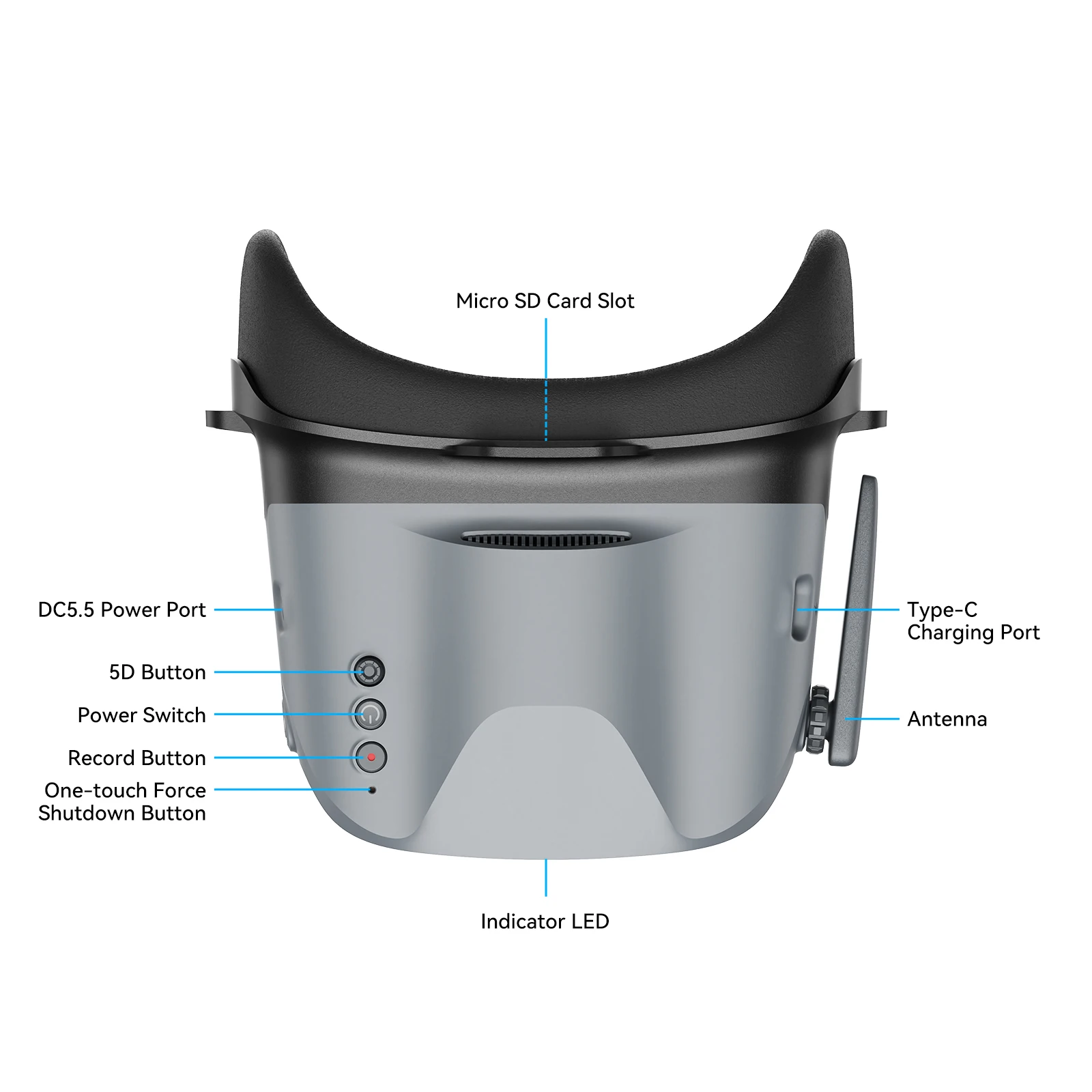 Óculos FPV BETAFPV VR04 NOVO 2 - Skyzone Sky04O Pro Fpv Goggles avaliação e preço