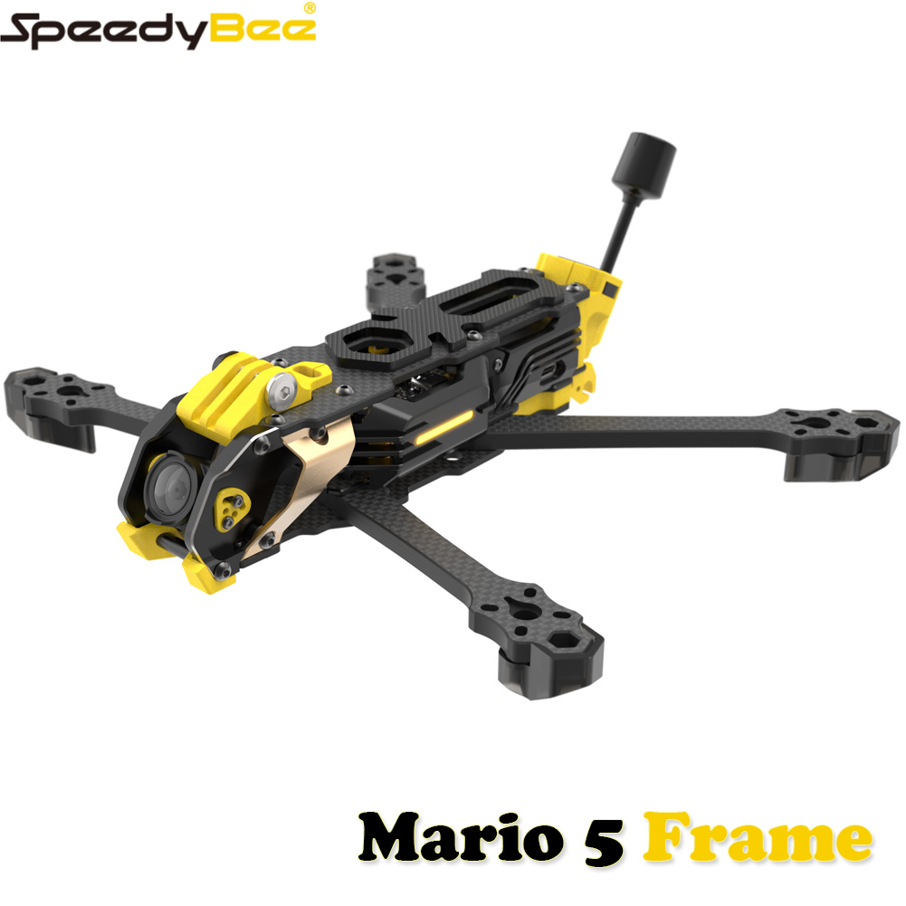 SpeedyBee Mario 5 Frame 5 pole - Foxeer Reaper Extreme 2.5W Vtx avaliação e preço