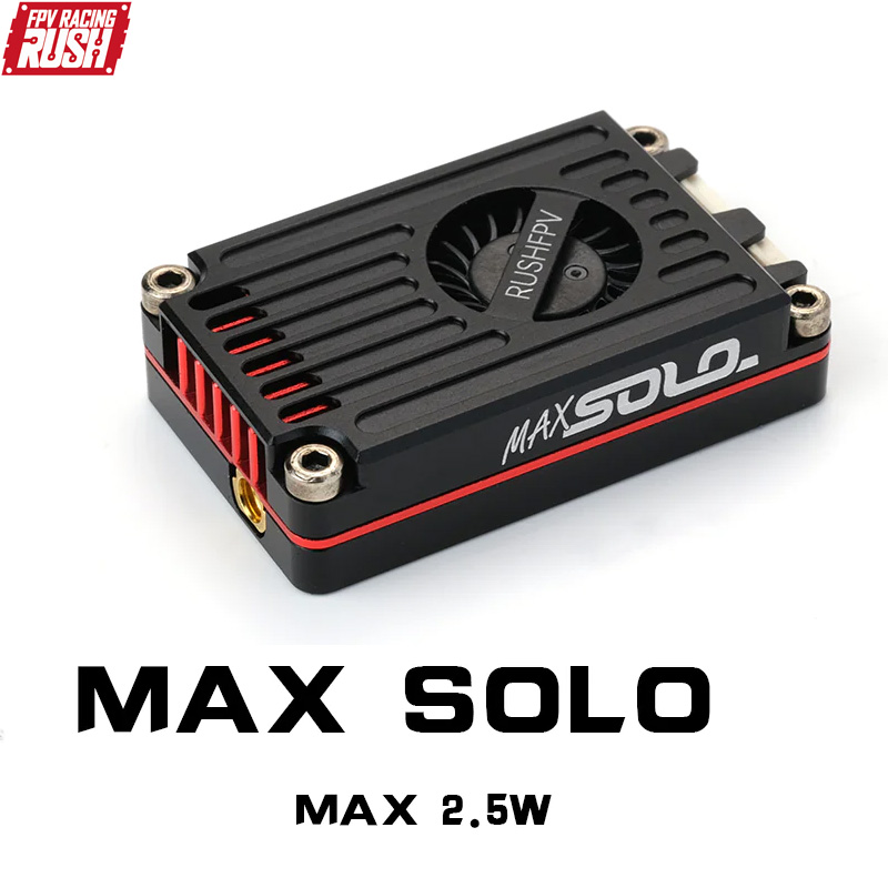 RUSH TANK MAX SOLO 5.8GHz 2.5W - Foxeer Reaper Extreme 2.5W Vtx avaliação e preço