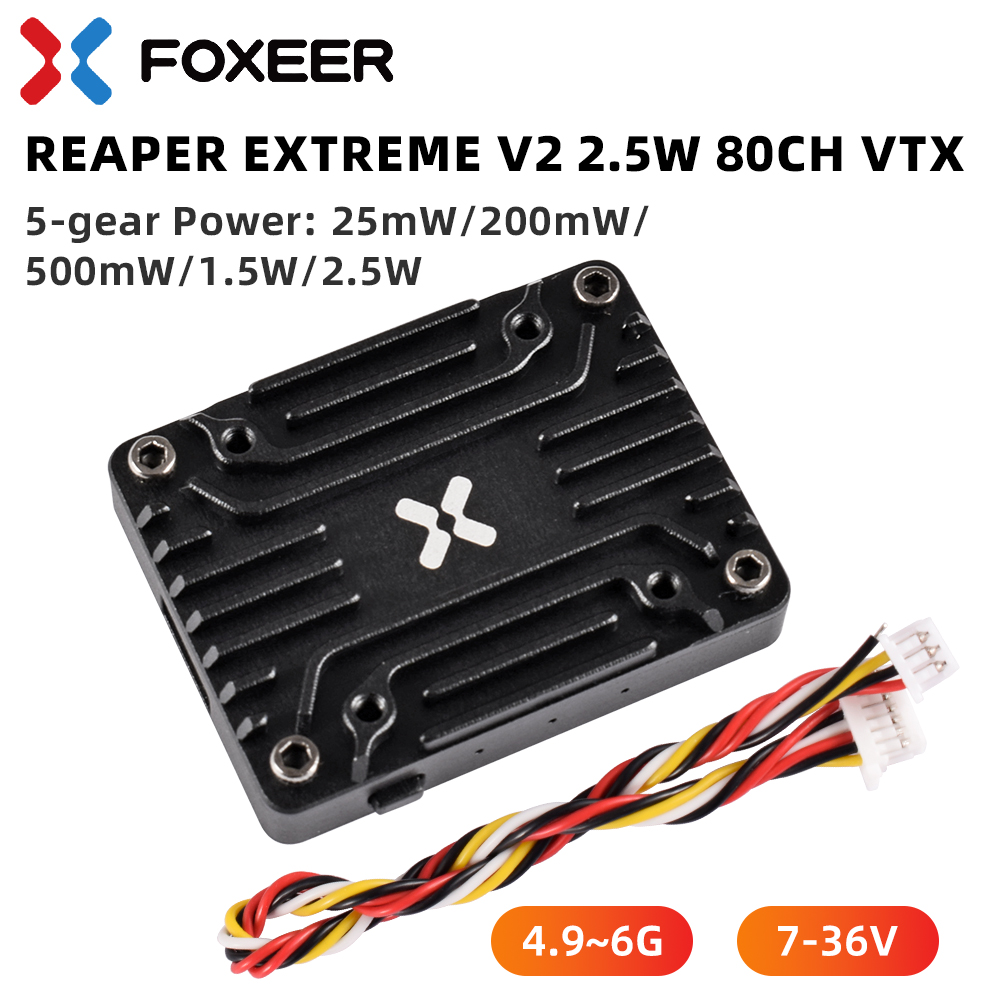 (Super Desconto) Transmissor d - Foxeer Reaper Extreme 2.5W Vtx avaliação e preço